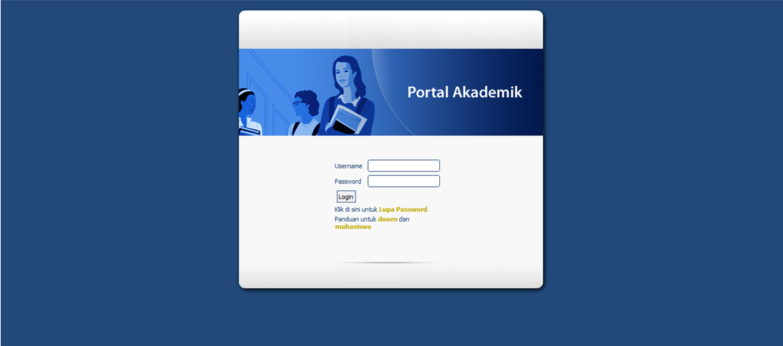 Halaman Utama Sistem Informasi Akademik Kampus / Universitas Berbasis Website Login Sistem Informasi Akademik Kampus Support Feeder PDDIKTI